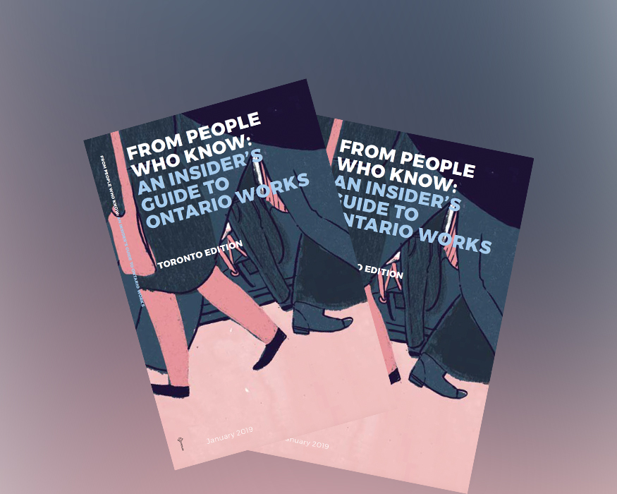 Two publication covers for An Insiders Guide to Ontario Works